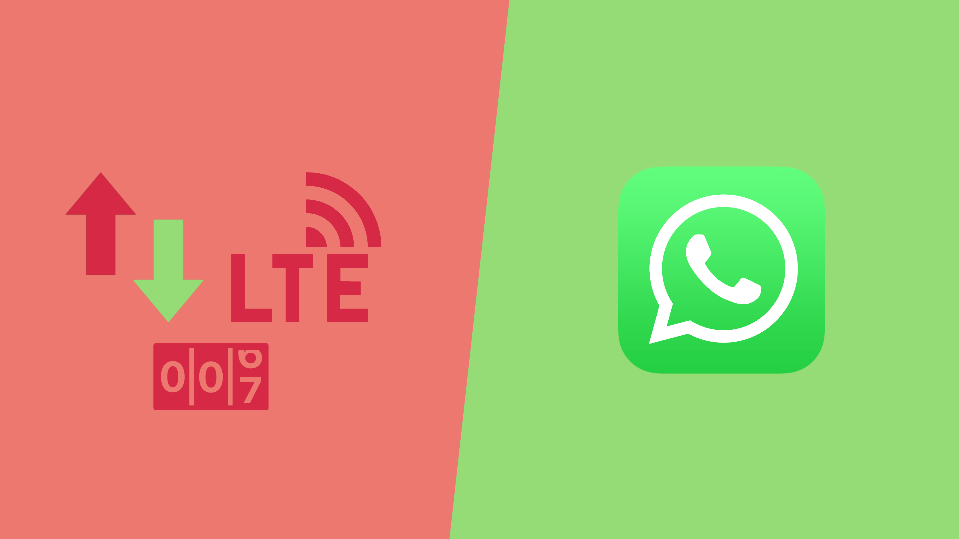 como saber los datos consumidos por la app Whatsapp en tu iPhone o android