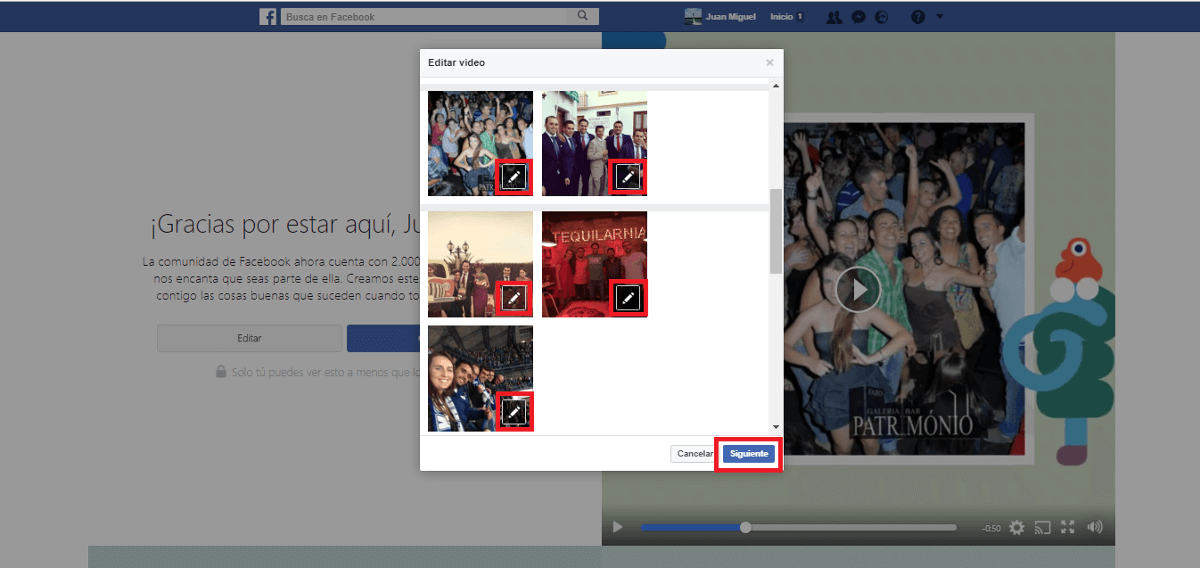 personalizar el video de FAcebook Good Adds Up