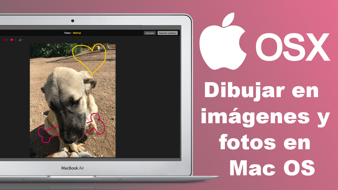 Conoce como deibujar en las fotos almacenadas en tu Mac osx