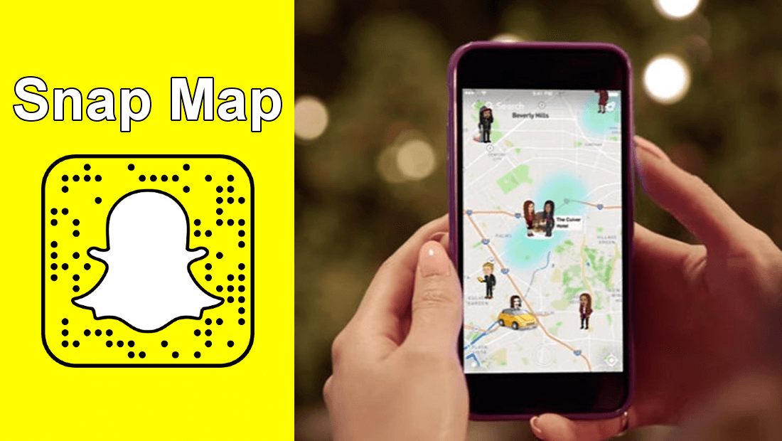 conoce como usar la nueva función Snap Map de Snapchat