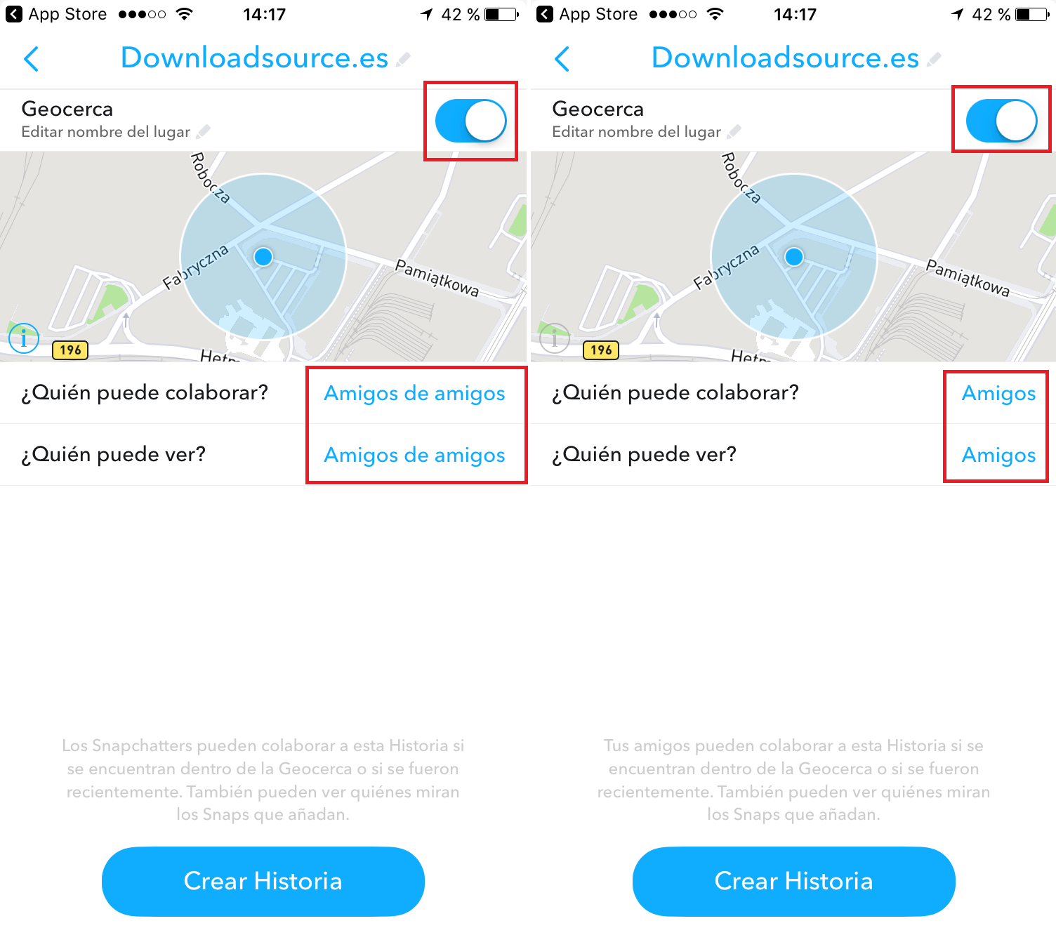 como crear historias colaborativas en Snapchat