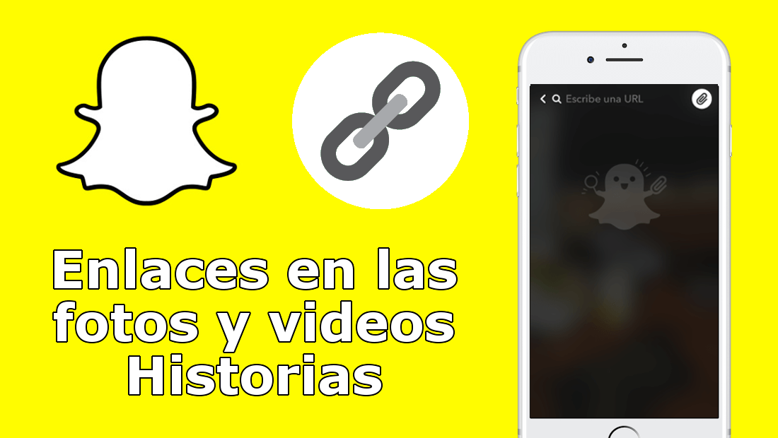 como añadir enlaces a las fotos y videos de tus historias de Snapchat