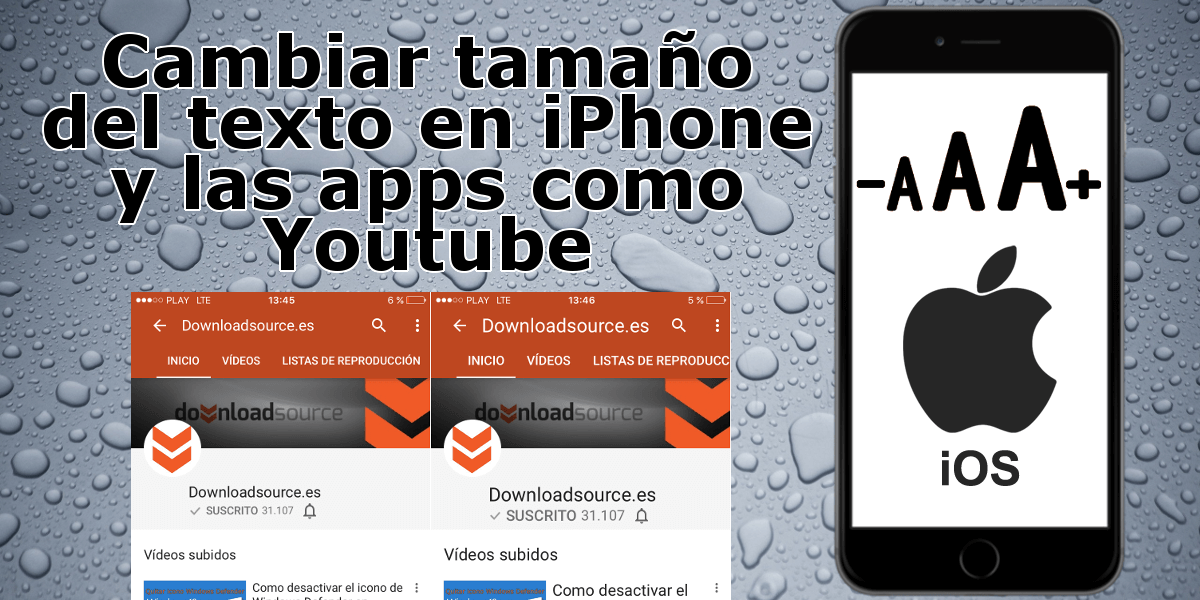 como personalizar el tamaño del texto de tu iPhone 