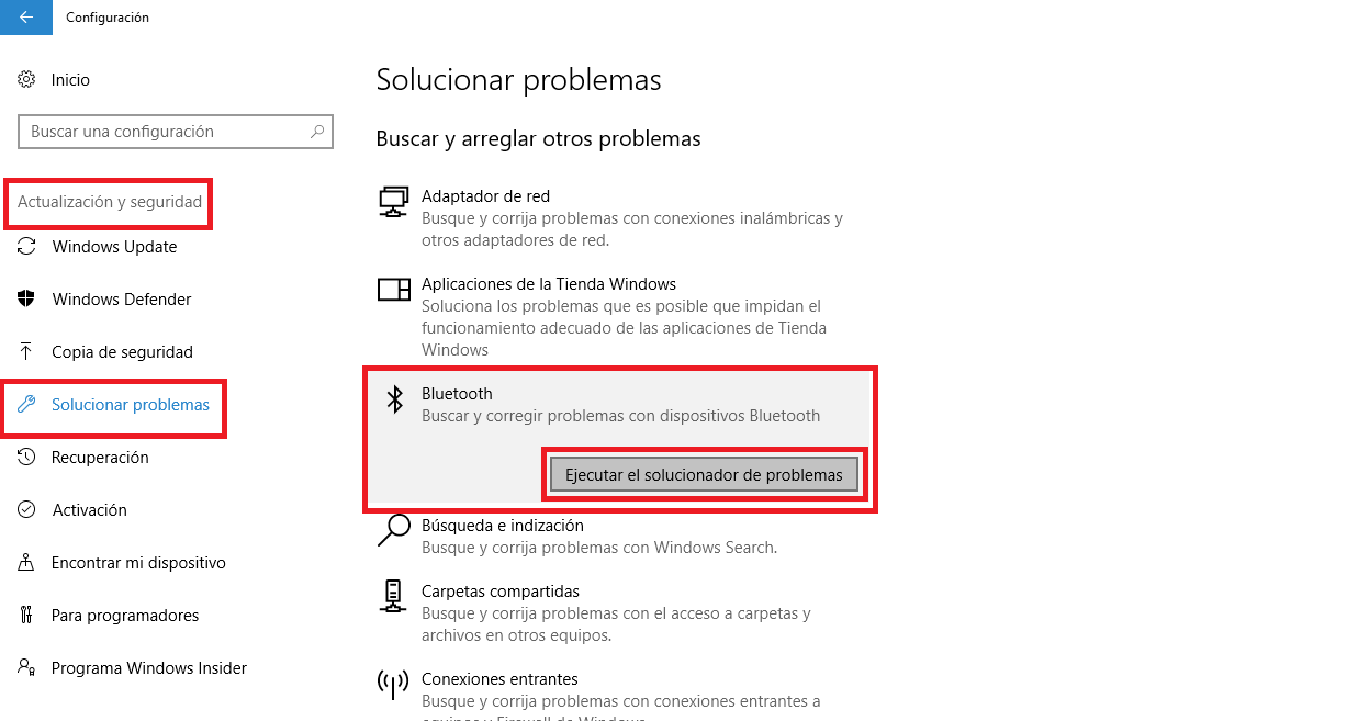 si bluetooth no funciona en Windows 10, aqui tienes como solucionarlo