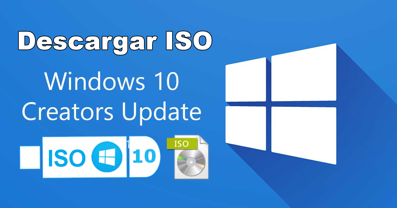 descargar el archivo ISO de Windows 10 creators