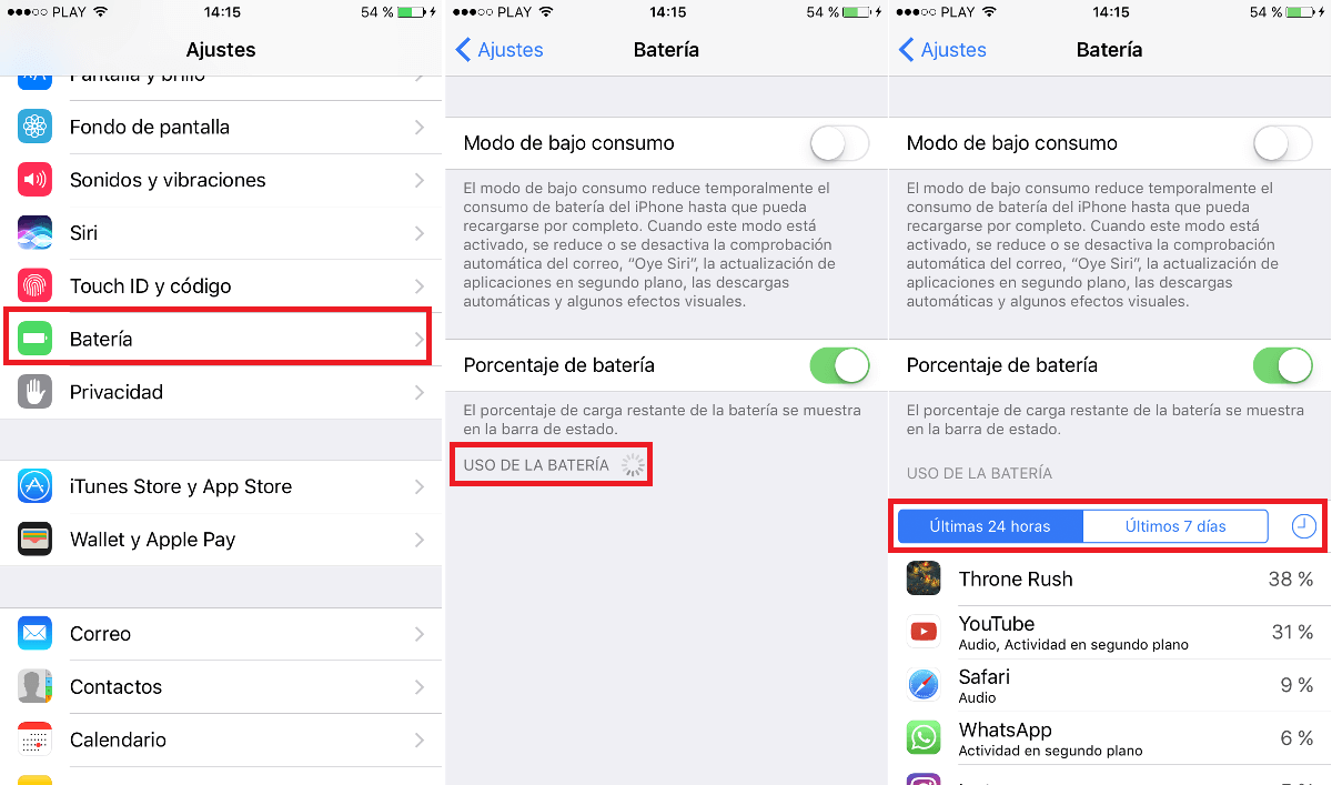 ver el tiempo de uso de las aplicaciones de tu iphone