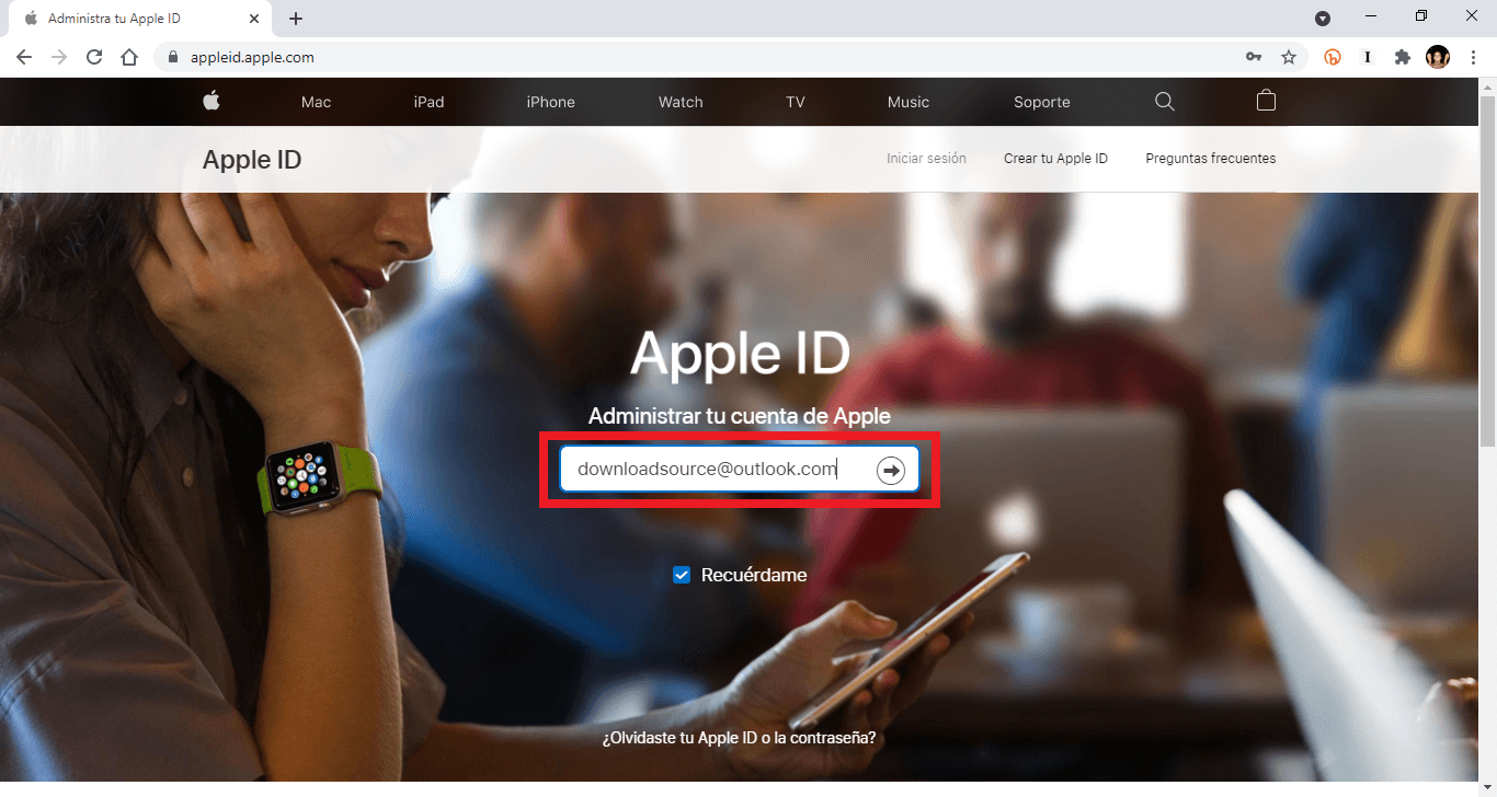 como borrar dispositivos vinculados a tu Apple ID