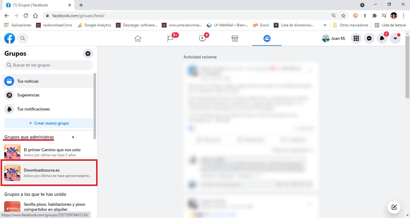 como activar las publicaciones privadas en grupos de facebook