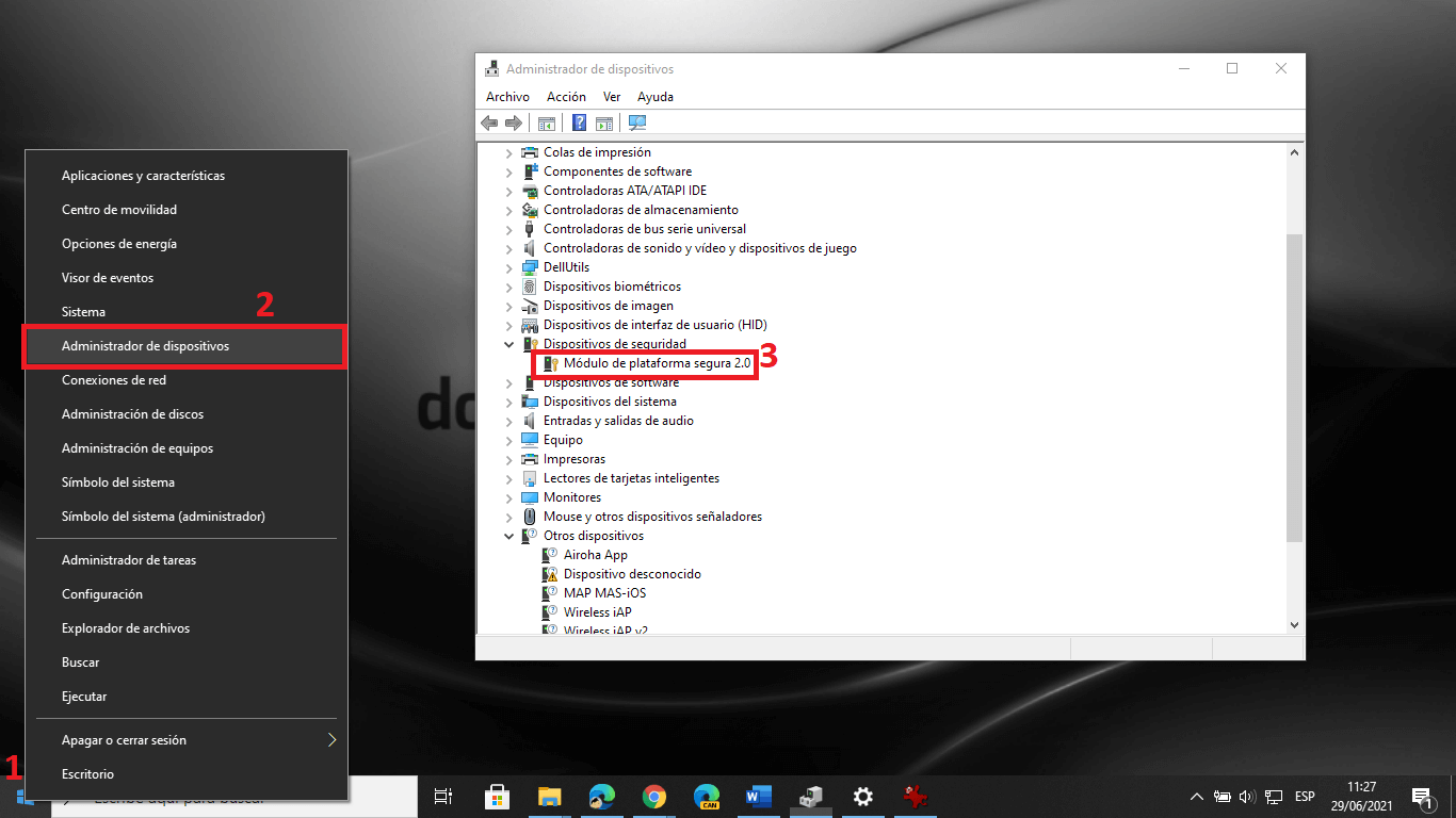 como saber la versión de tu TPM en windows 11