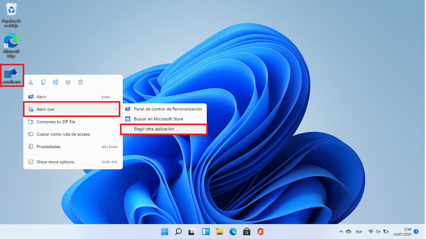 descargar tema aero lite de windows 11