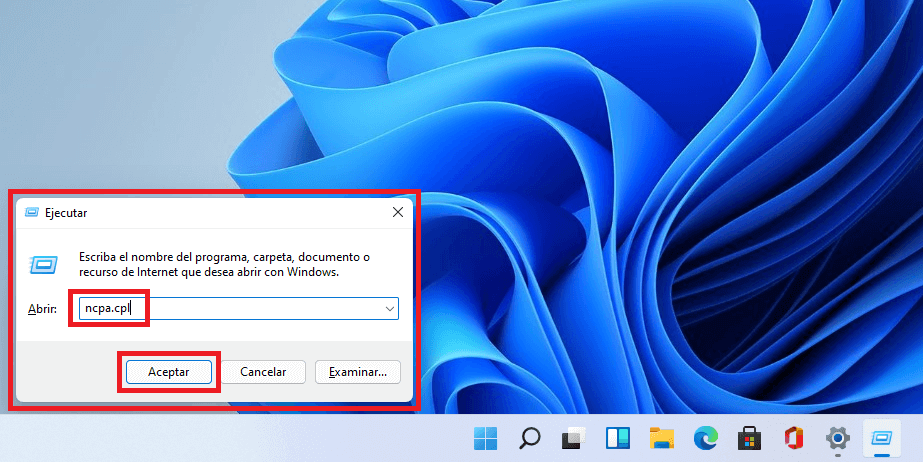 windows 11 permite activar o desactivar el adaptador de red wifi o ethernet