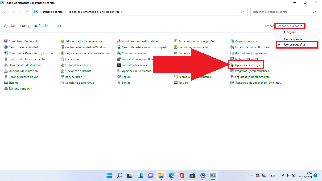 activar la opción hibernar en windows 11