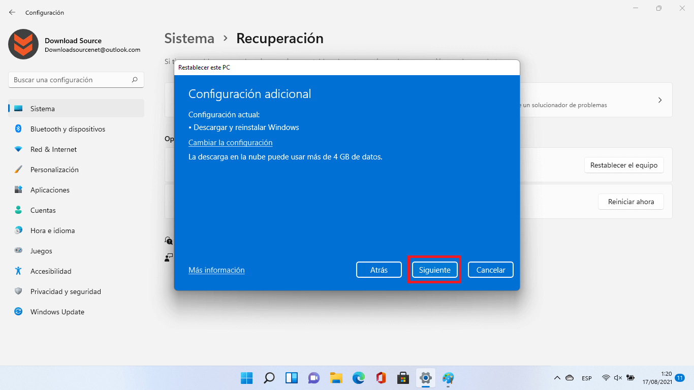 como reinstalar windows 11 sin perder tus archivos