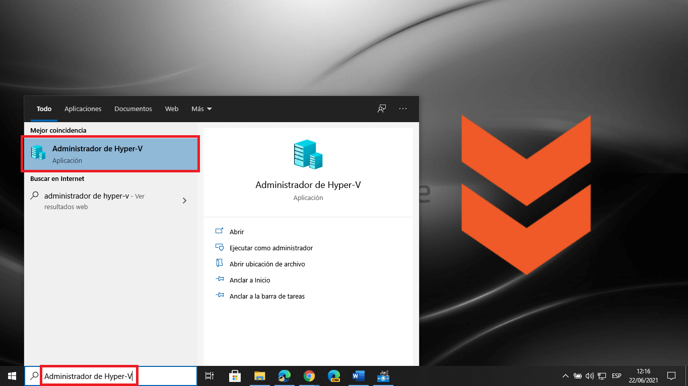 Máquinas virtuales en Windows 11