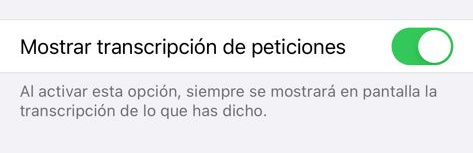 como mostrar los comandos que le dices a Siri en la pantalla de tu iPhone o iPad