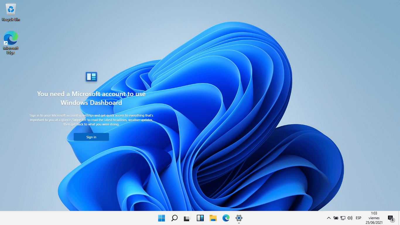 desactivar por completo la funcion widgets de windows 11