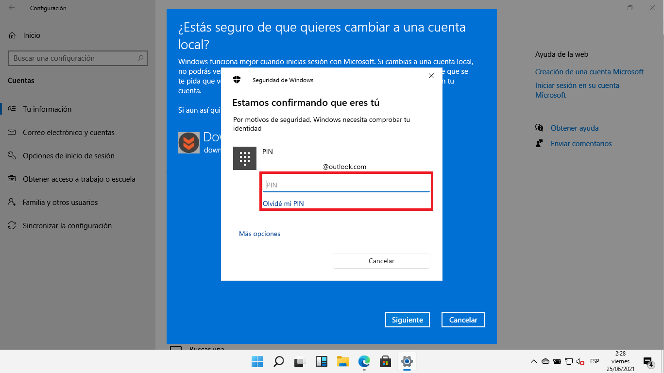 desactiva widgets de la barra de tareas de windows 11