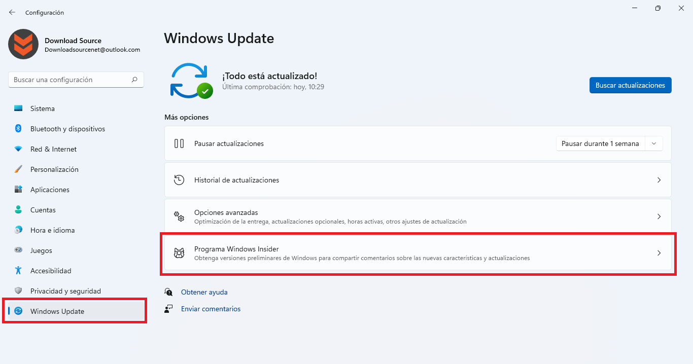 como convertir de windows 11 insider o beta a la versión estable