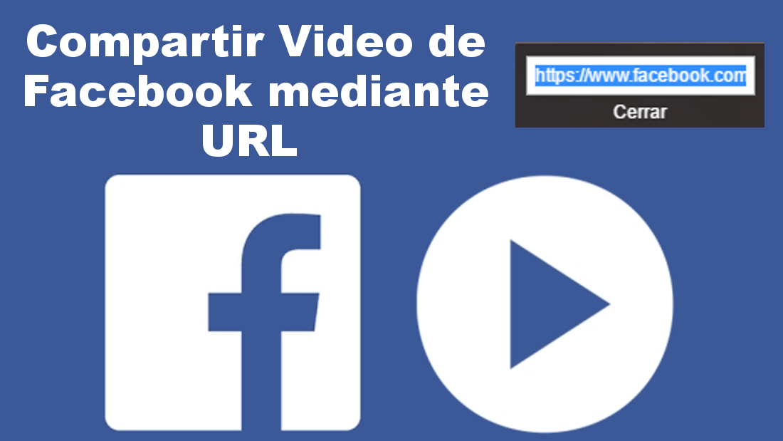 Compartir video de facebook por URL fuera de la red social FAcebook