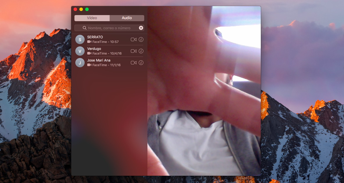 camara web no funciona en Facetime de macbook y mac