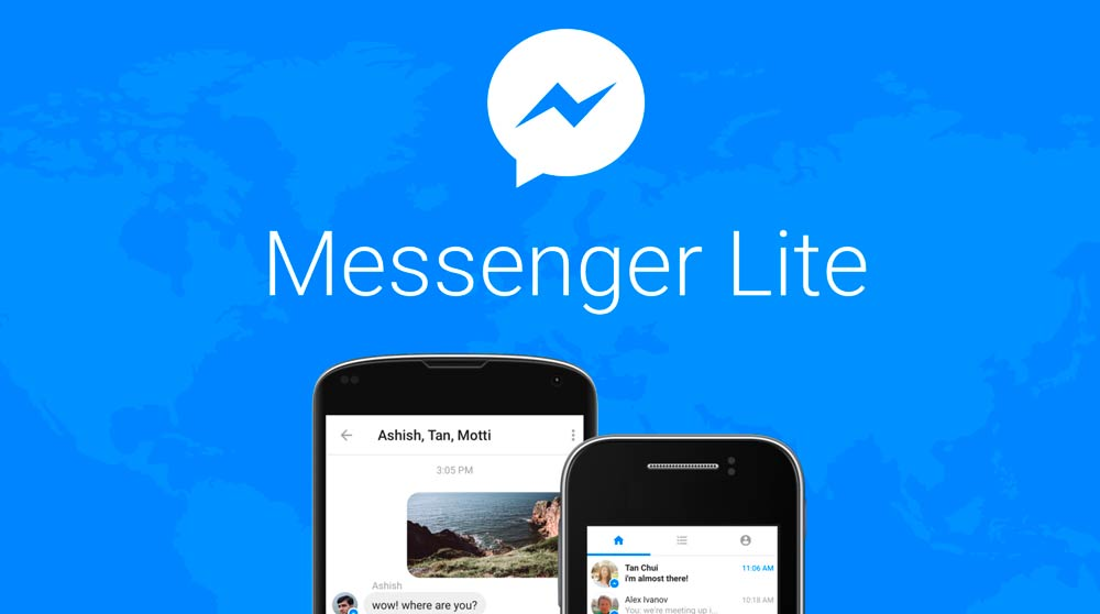Nuevo Facebook Messenger Lite para Android ya disponible en cualquier pais