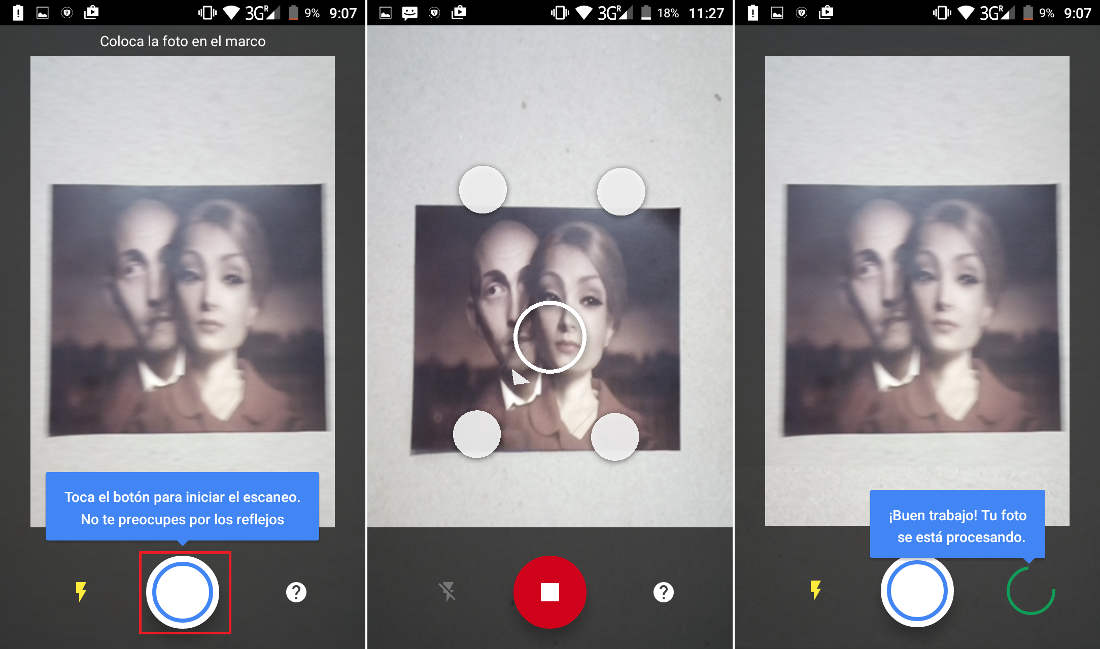 Photoscan te permite convertir tus fotos antiguas impresas en formato digital en Android e iOS