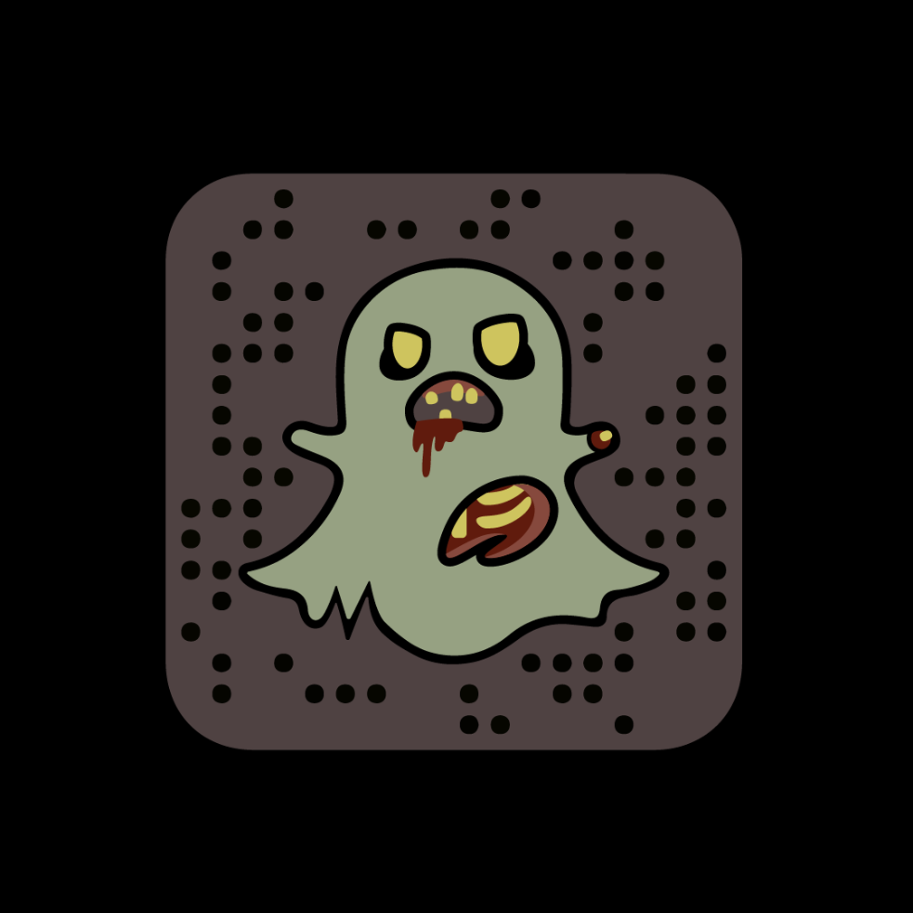 escanear para desbloquear efecto the walking dead en Snapchat
