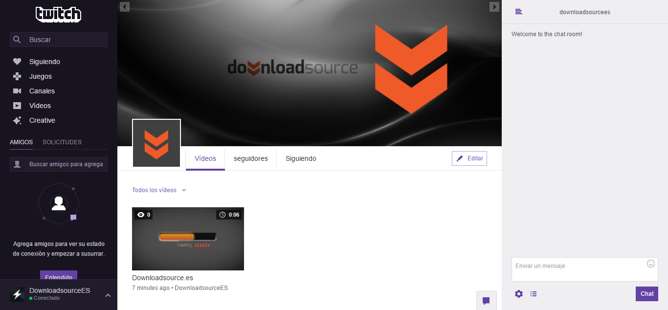 añadir videos a Twitch desde tu ordenador a tu canal de forma permante