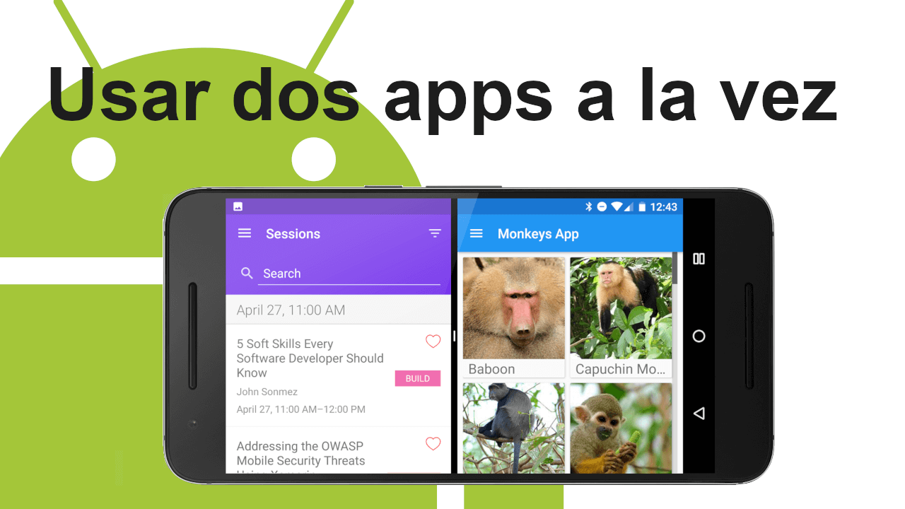 dividir la pantalla en dos en tu telefono Android 