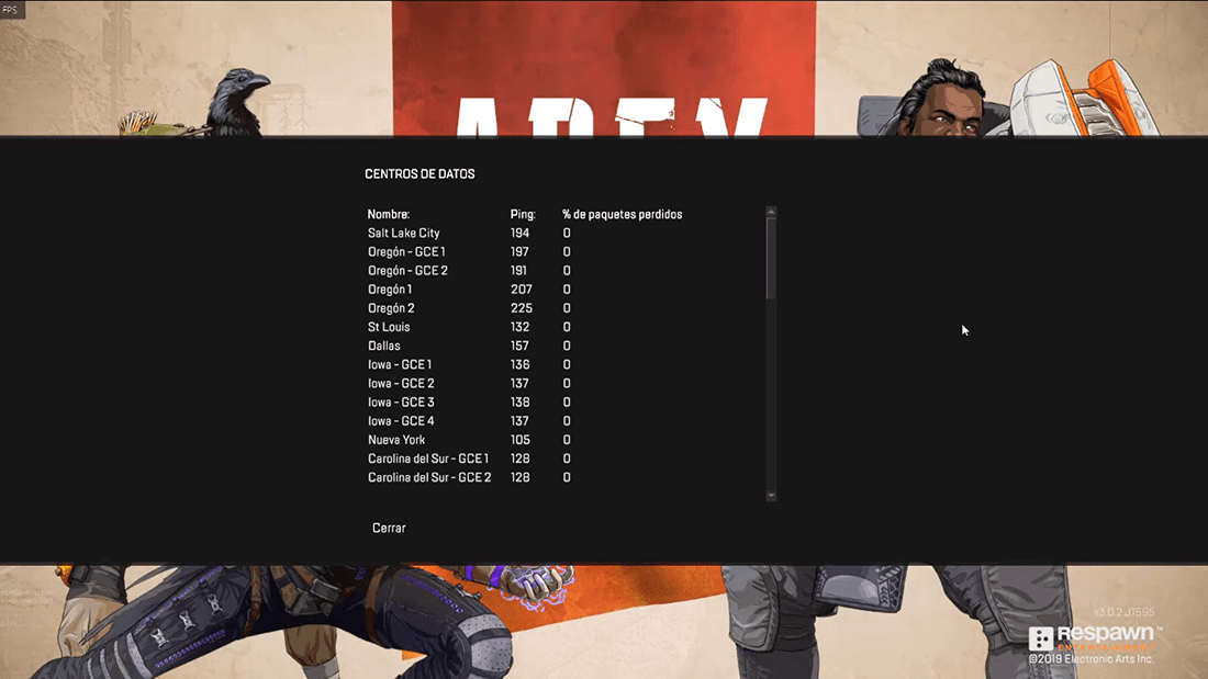 juega Apex Legends en el servidor que tu quieras en PS4, Xbox y PC