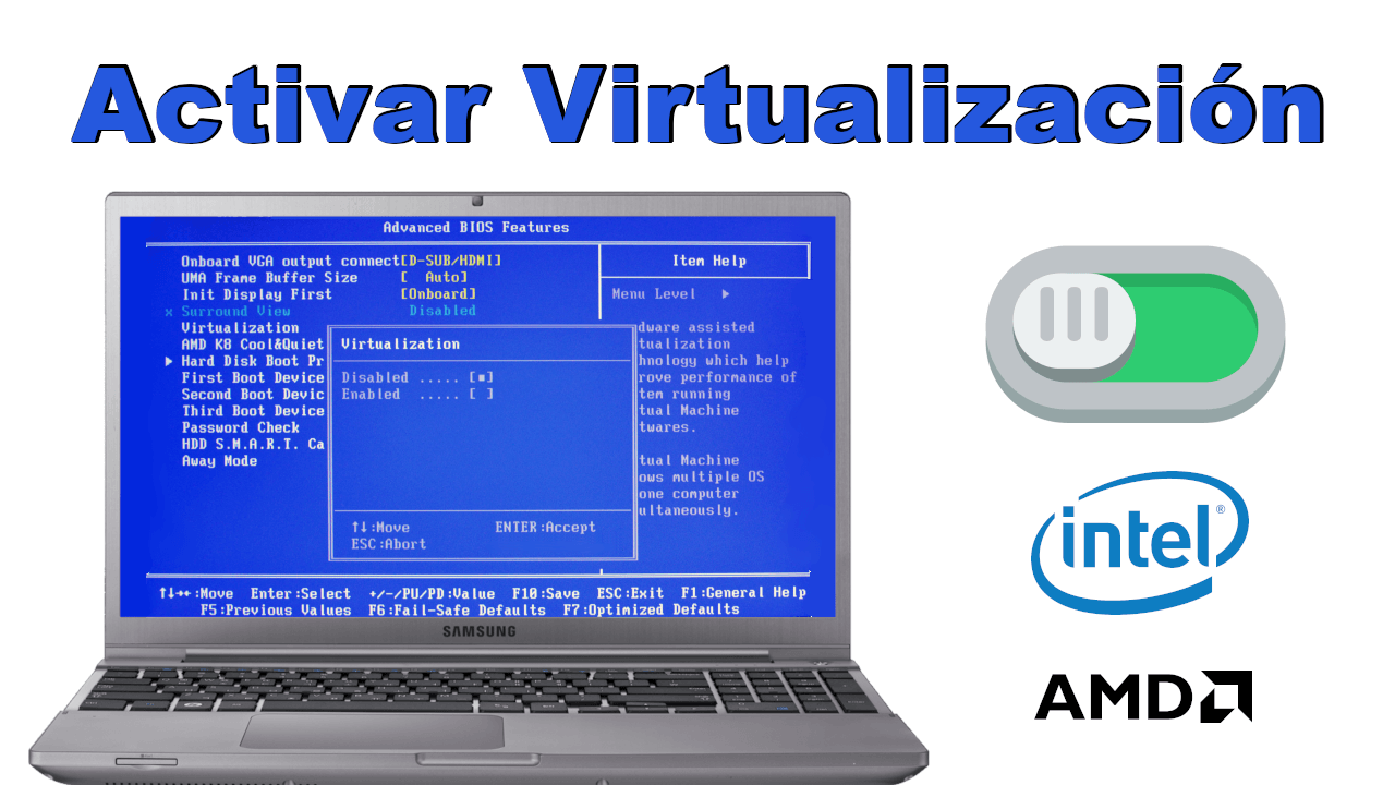 como activar la virtualizacion en la bios o uefi de tu ordenador con windows 11