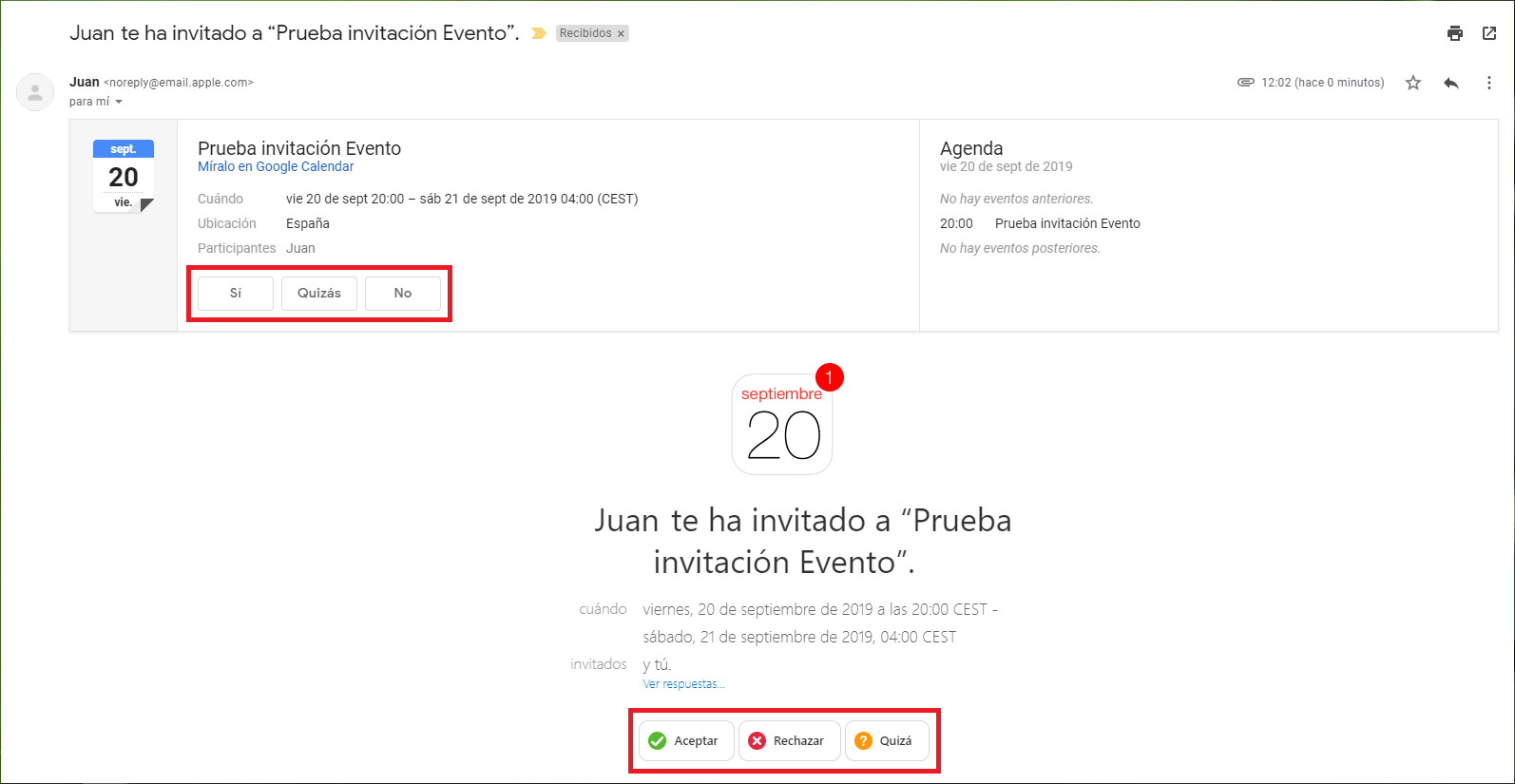 crear invitaciones a eventos desde el calendario de tu iPhone