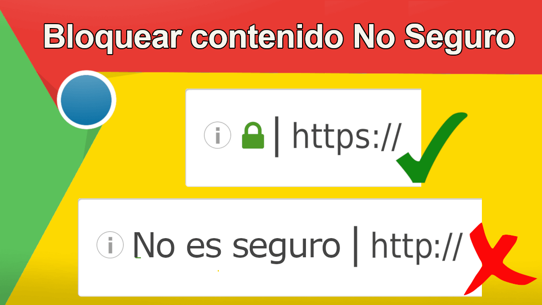 como evitar el contenido de sitios webs no seguros