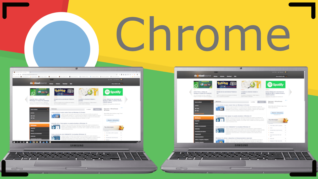 como activar o desactivar la pantalla completa de google chrome