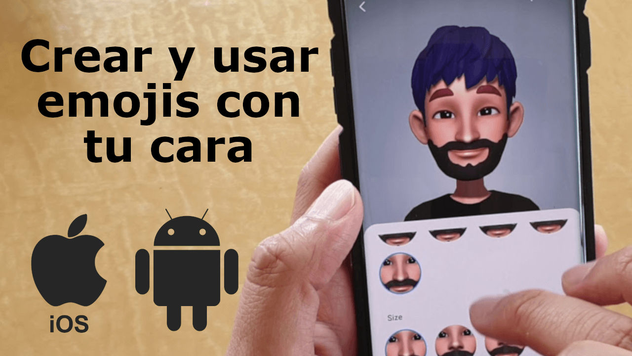 como crear un emoji con tu cara en iPhone y Android