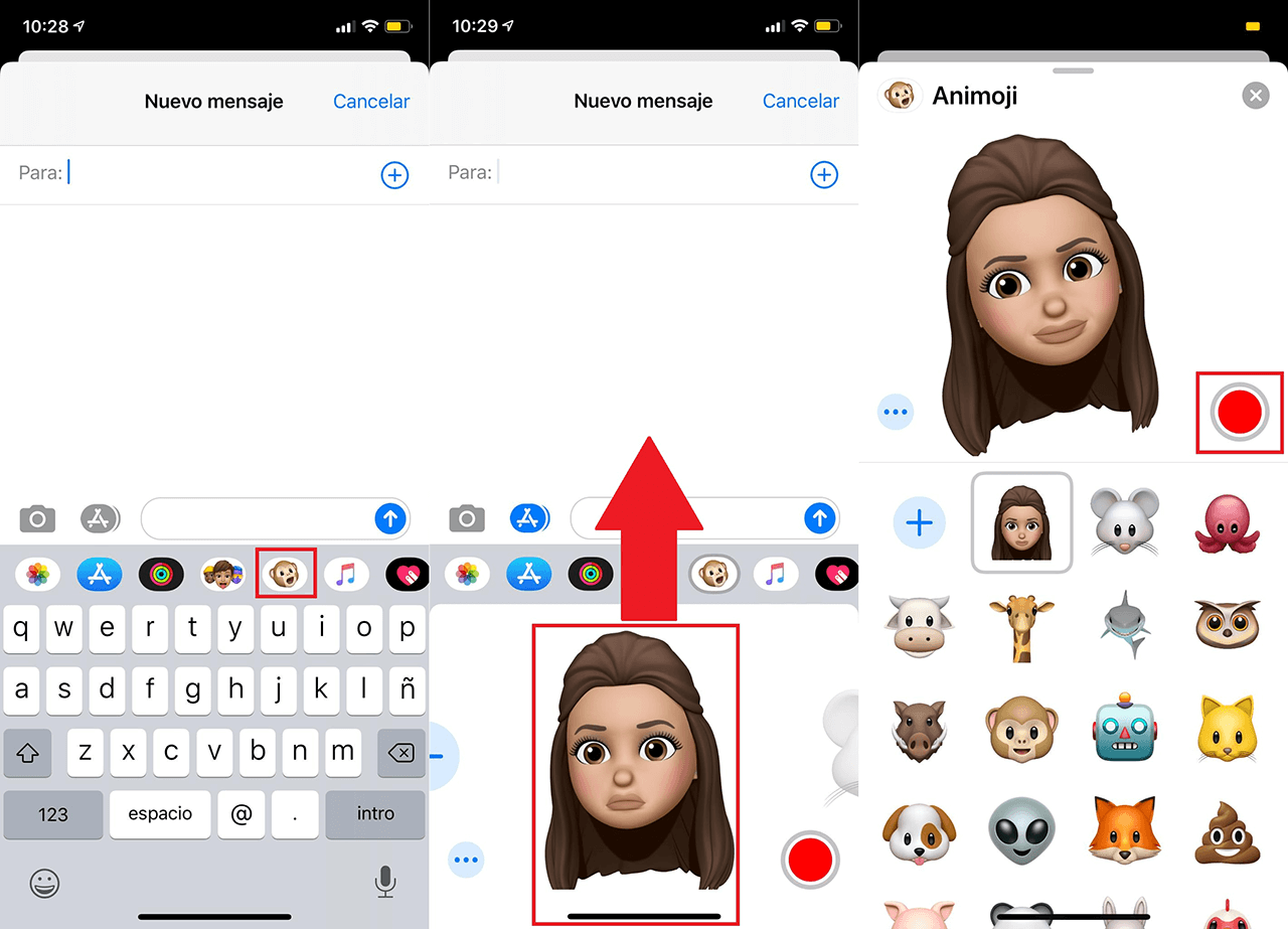 como crear y usar emoticonos en iPhone