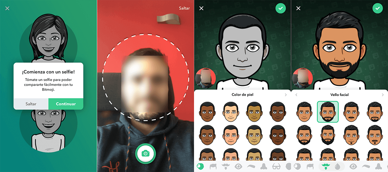 como crear emojis en iPhone en bitmoji