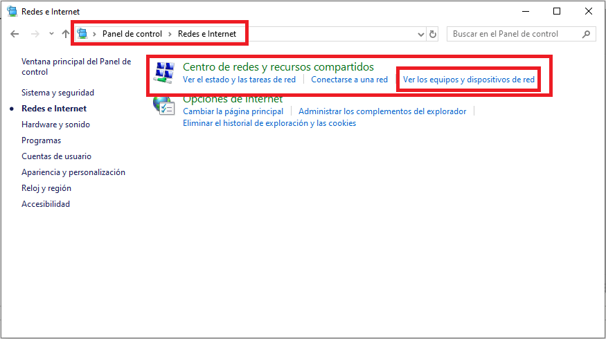 solucionar la detección de redes está desactivada en windows 10