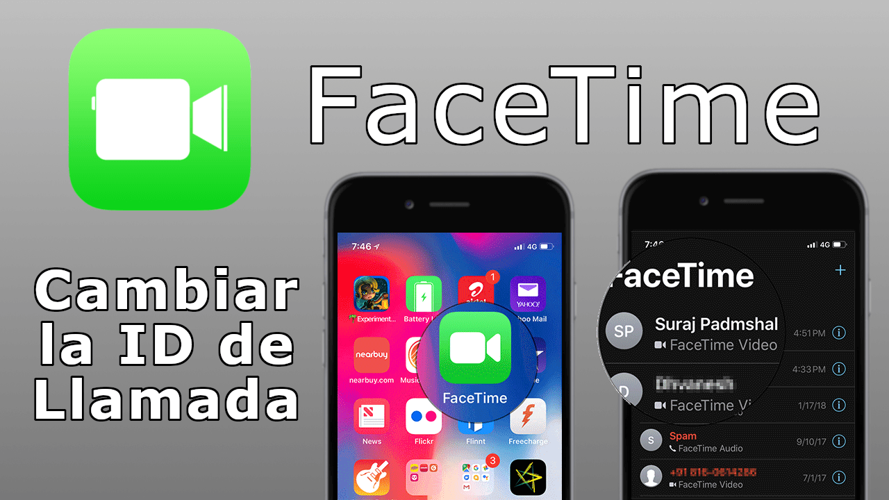 cambiar la ID de llamada en FaceTime