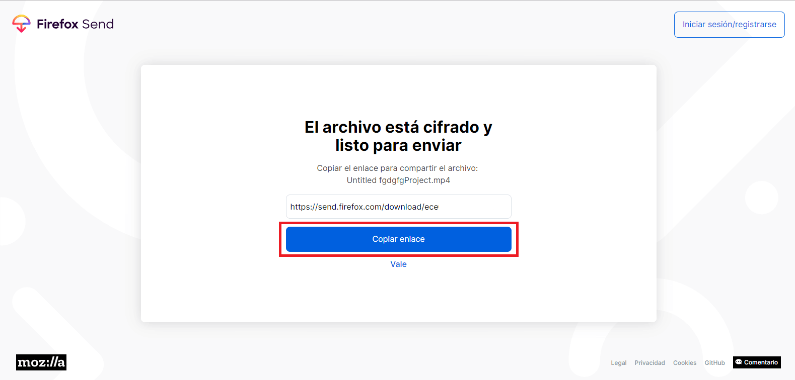 como enviar archivos grandes con firefox send