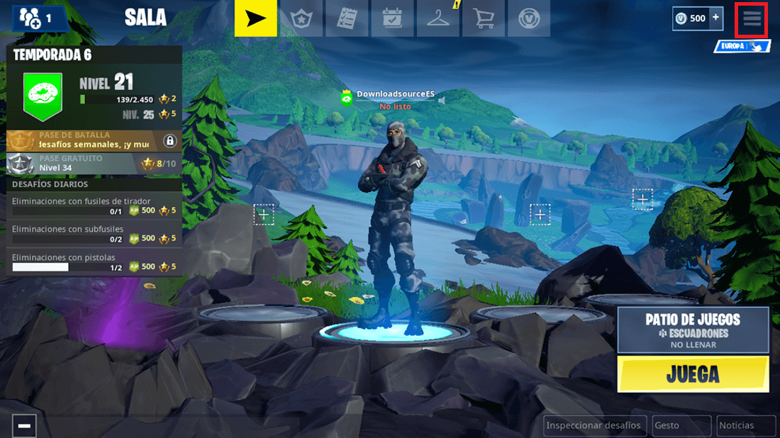 Como jugar a fortnite movil a 60 FPS en tu telefono Android