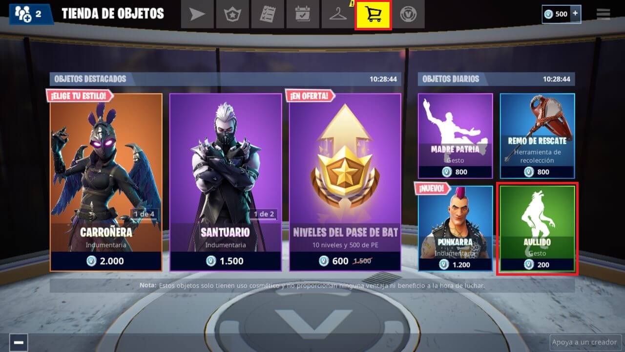 como hacer regalos en Fortnite