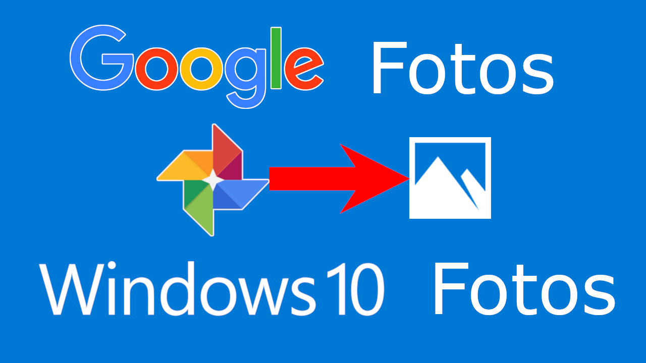 como sincronizar las fotos y videos de google fotos en tu app fotos de windows 10