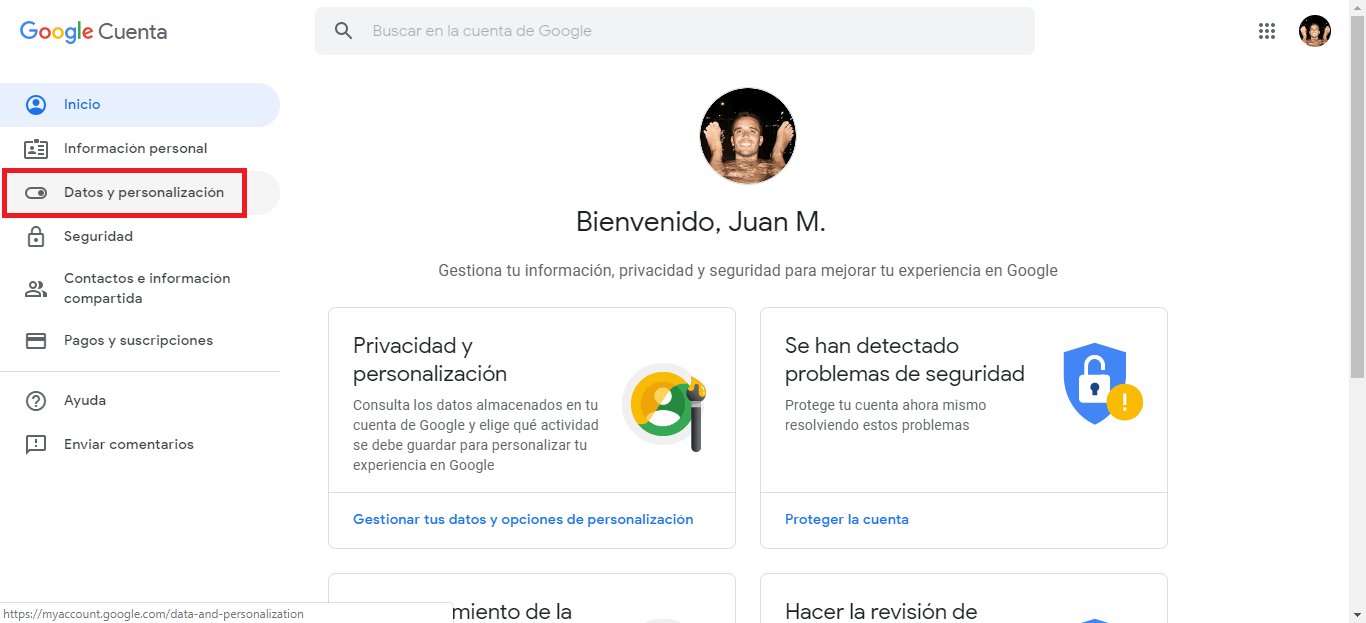 como borrar periodicamente el historial de google