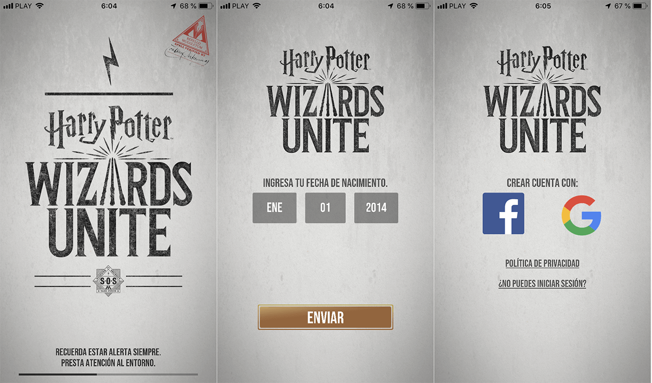 como descargar Harry Potter Wizards Unite en iPhone y android