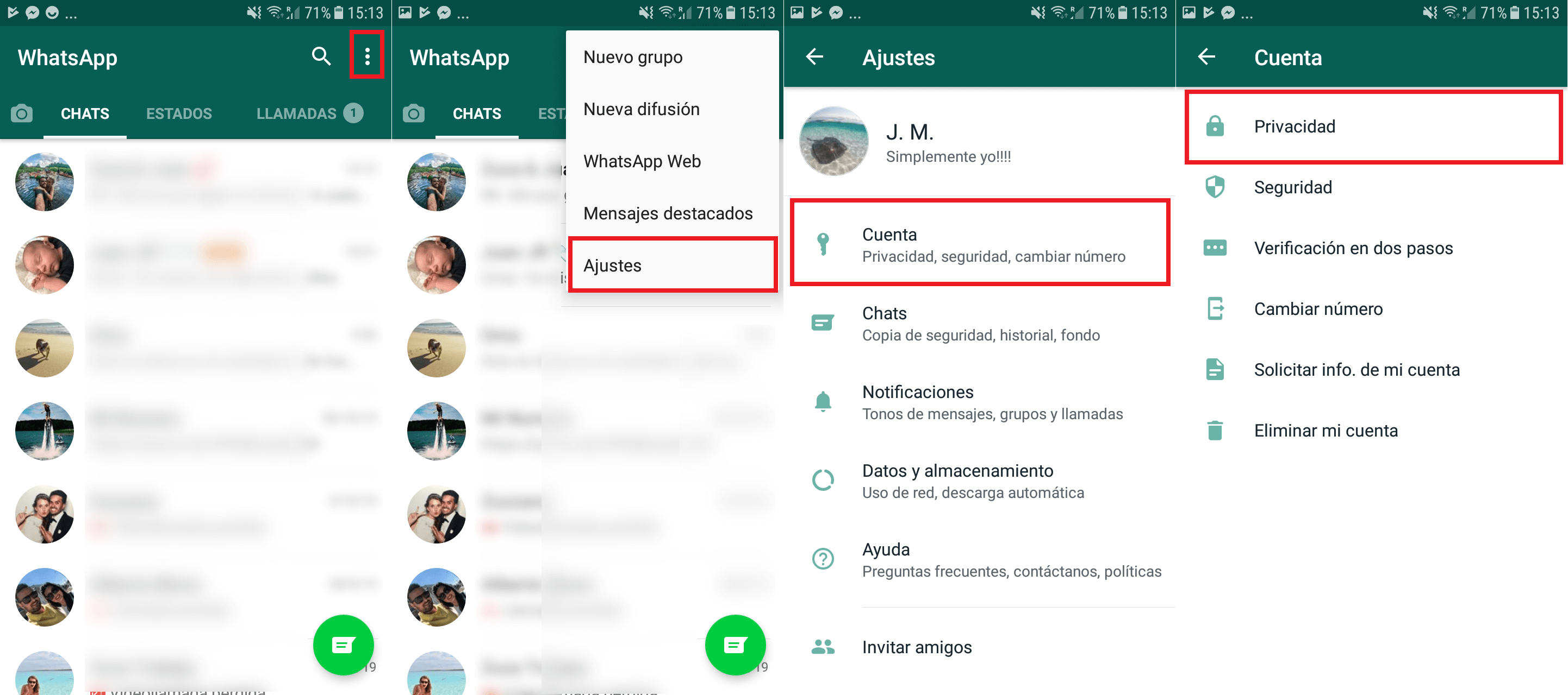 como bloquear whatsapp con huella dactilar