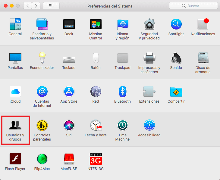 Mac OSx permite activar o desactivar la cuenta de invitado en Mac OSx