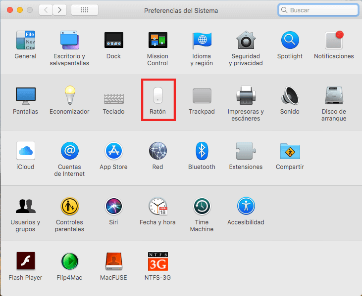 invertir el desplazamiento del raton en Mac para que funcione como en Windows