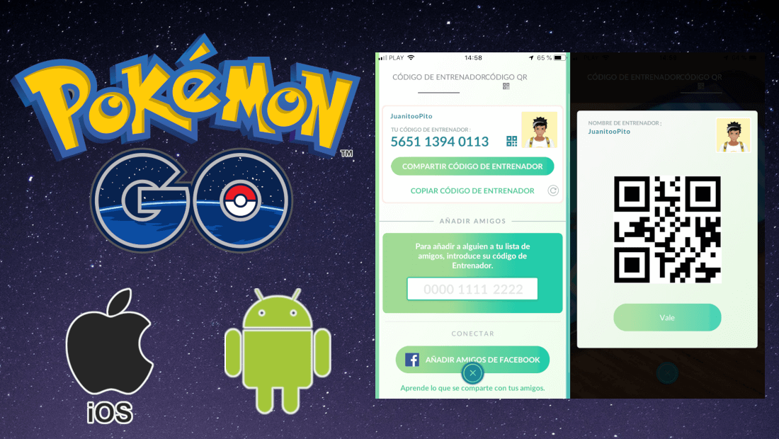 como añadir amigos a Pokemon Go