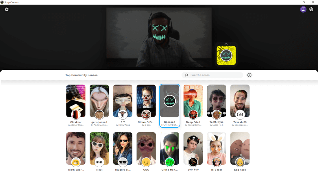 Realizar videollamadas de skype con los filtros de snapchat